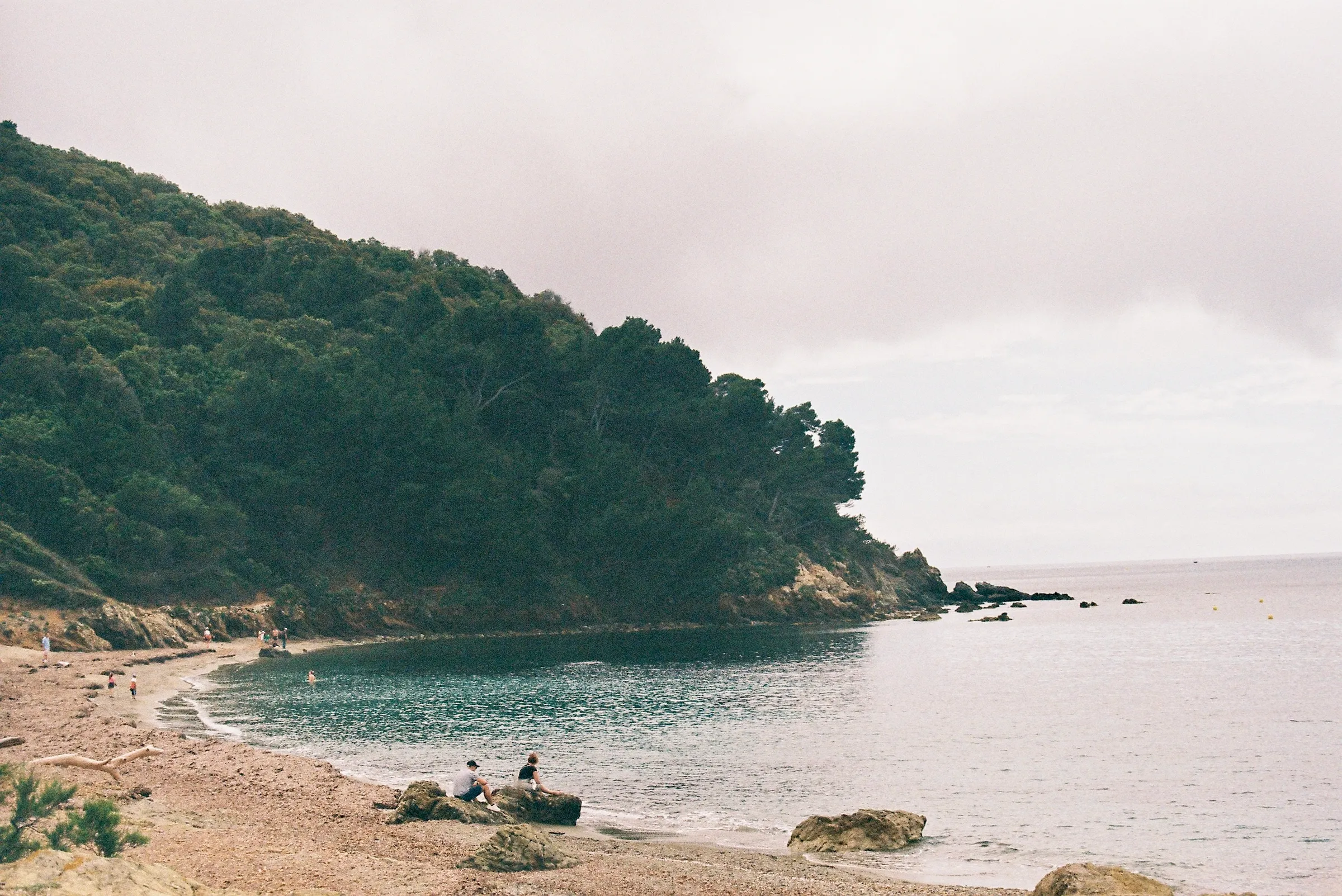 The beach at Cavalaire