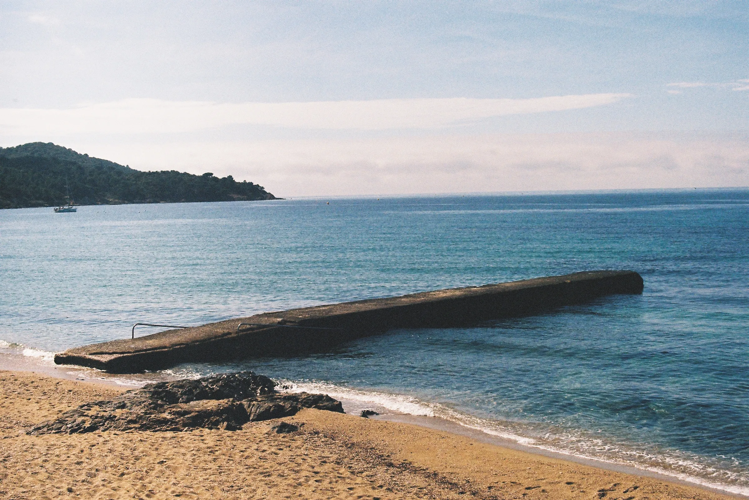 A pier at Cavalaire