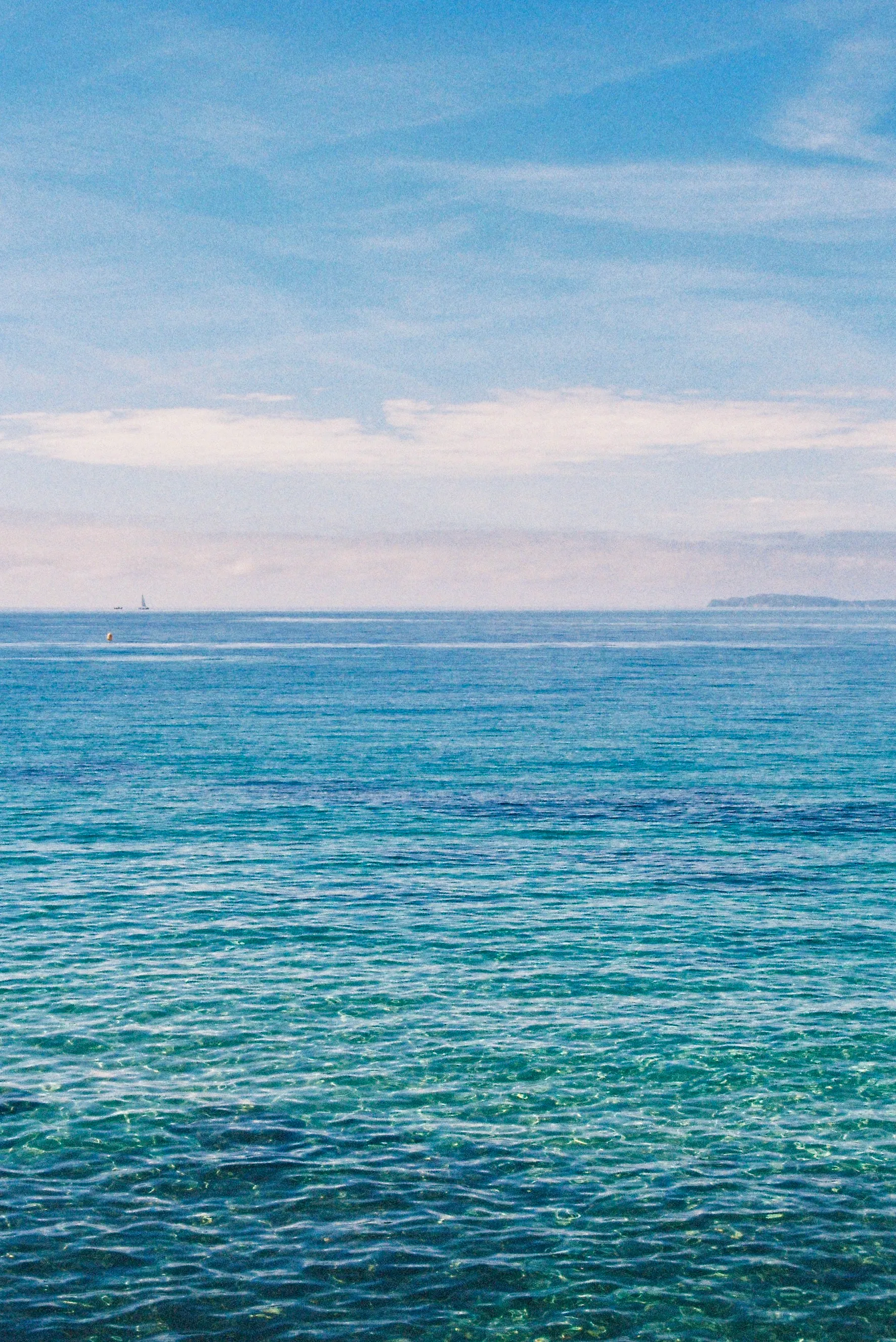 The sea at Cavalaire