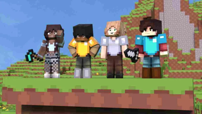 A blocky Bloxd world